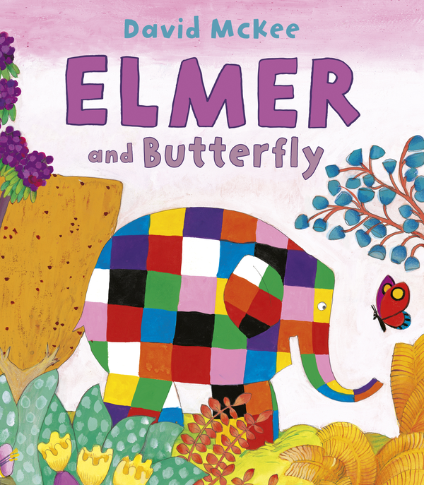 [object Object] «Elmer and Butterfly», автор Дэвид Макки - фото №1