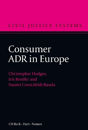 Бумажная книга «Consumer ADR in Europe», автор Наоми Крейтцфельдт - фото №1