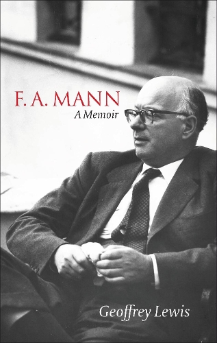 Паперова книга «F.A. Mann: A Memoir», автор Джеффрі Льюїс - фото №1