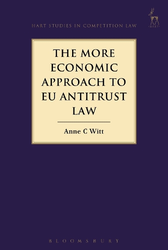 Бумажная книга «The More Economic Approach to EU Antitrust Law», автор Энн Си Витт - фото №1