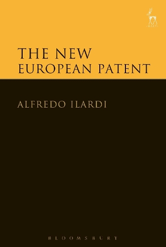 Паперова книга «The New European Patent», автор Альфредо Іларді - фото №1