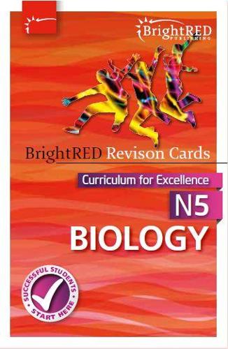 Бумажная книга «National 5 Biology Revision Cards», автор Bright Red Publishing - фото №1