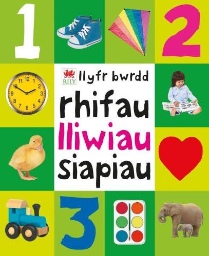 Бумажная книга «Rhifau, Lliwiau, Siapiau», автор Роджер Придди - фото №1