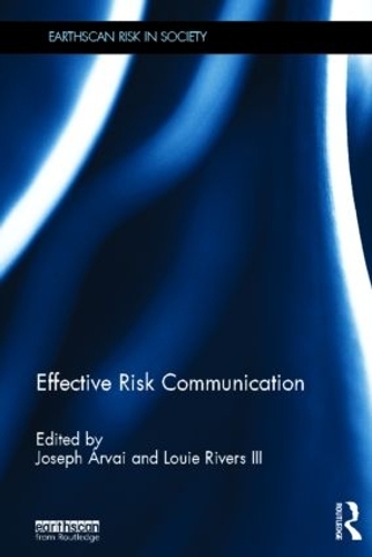 Паперова книга «Effective Risk Communication» - фото №1