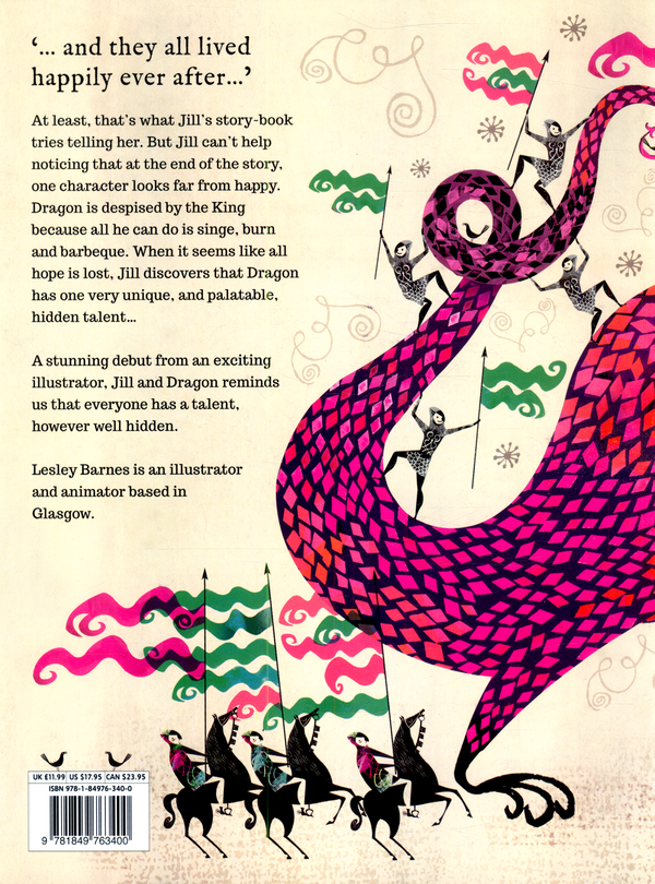 Бумажная книга «Jill & Dragon», автор Лесли Барнс - фото №1