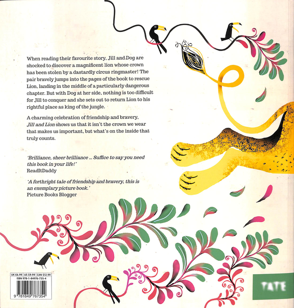 Бумажная книга «Jill & Lion», автор Лесли Барнс - фото №1