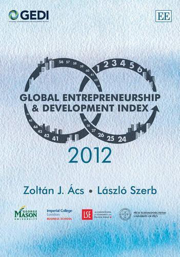 Паперова книга «Global Entrepreneurship and Development Index 2012», авторів Ласло Щерб, Золтан Я. Бач - фото №1