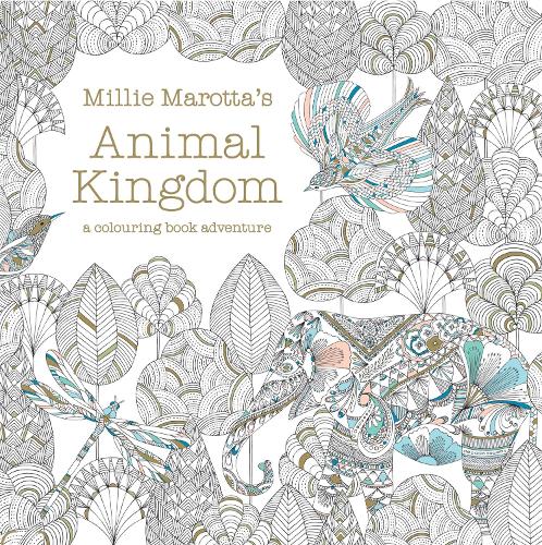 Паперова книга «Millie Marotta's Animal Kingdom: a colouring book adventure», автор Міллі Маротта - фото №1