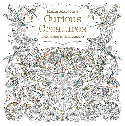 Паперова книга «Millie Marotta's Curious Creatures: a colouring book adventure», автор Міллі Маротта - фото №1