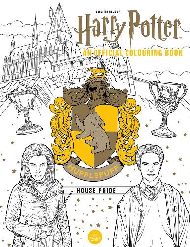 Паперова книга «Harry Potter: Hufflepuff House Pride: The Official Colouring Book» - фото №1