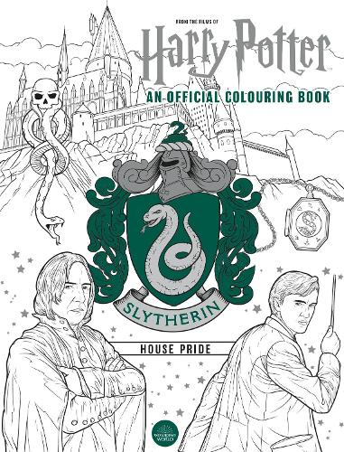 Паперова книга «Harry Potter: Slytherin House Pride: The Official Colouring Book» - фото №1