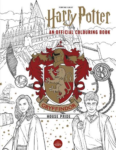 Бумажная книга «Harry Potter: Gryffindor House Pride: The Official Colouring Book» - фото №1