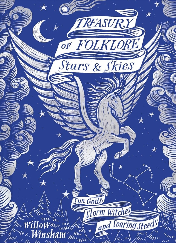 Бумажная книга «Treasury of Folklore: Stars and Skies», автор Уиллоу Уиншем - фото №1