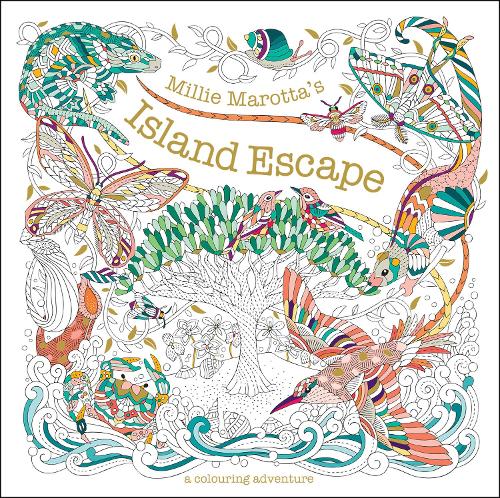 Бумажная книга «Millie Marotta's Island Escape: A Colouring Adventure», автор Милли Маротта - фото №1
