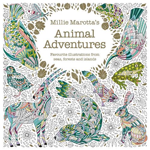 Бумажная книга «Millie Marotta's Animal Adventures», автор Милли Маротта - фото №1