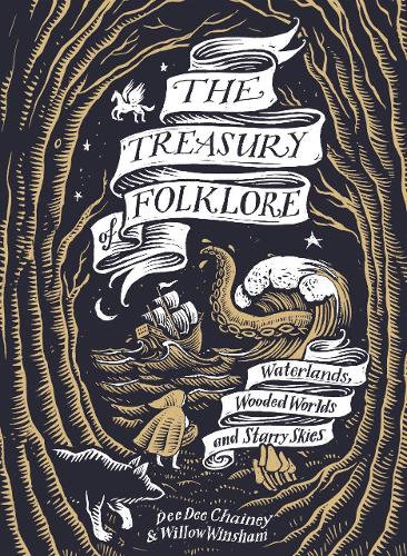 Бумажная книга «The Treasury of Folklore: Waterlands, Wooded Worlds and Starry Skies», авторов Ди Ди Чайни, Уиллоу Уиншем - фото №1