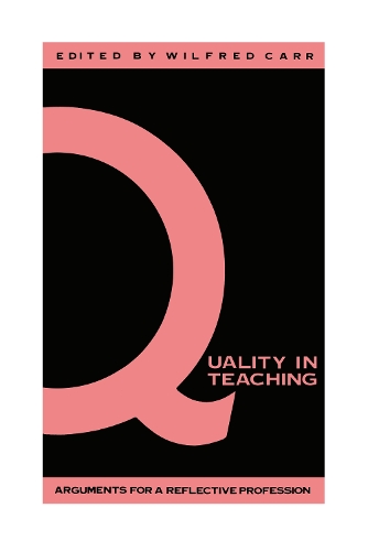 Паперова книга «Quality In Teaching: Arguments For A Reflective Profession» - фото №1