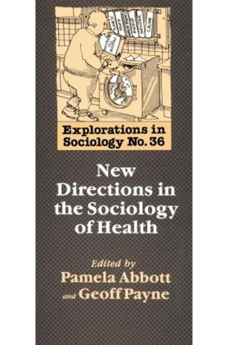 Паперова книга «New Directions In The Sociology Of Health» - фото №1
