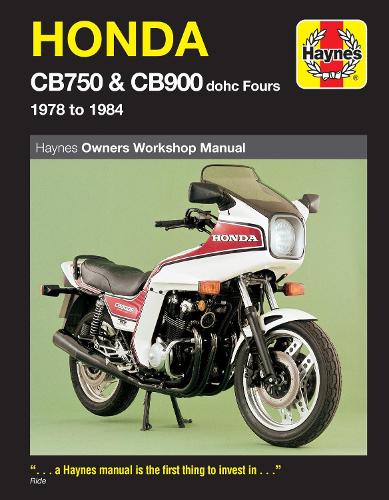 Бумажная книга «Honda CB750 & CB900 Dohc Fours (78 - 84)», автор Haynes Publishing - фото №1