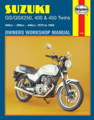 Паперова книга «Suzuki GS/GSX250, 400 & 450 Twins (79 - 85) Haynes Repair Manual», автор Haynes Publishing - фото №1