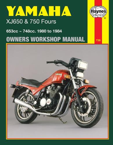 Паперова книга «Yamaha XJ650 & 750 Fours (80 - 84) Haynes Repair Manual», автор Haynes Publishing - фото №1