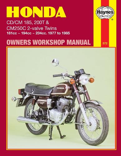 Бумажная книга «Honda CD/CM185 200T & CM250C 2-Valve Twins (77 - 85)», автор Haynes Publishing - фото №1