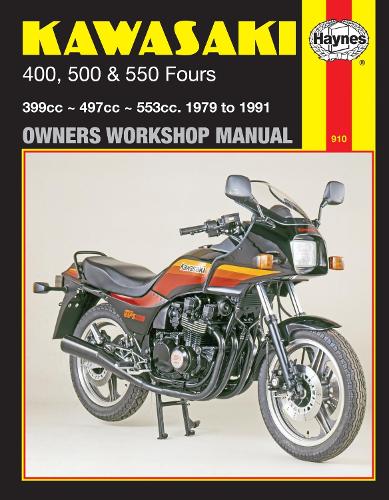 Паперова книга «Kawasaki 400, 500 & 550 Fours (79 - 91)», автор Haynes Publishing - фото №1