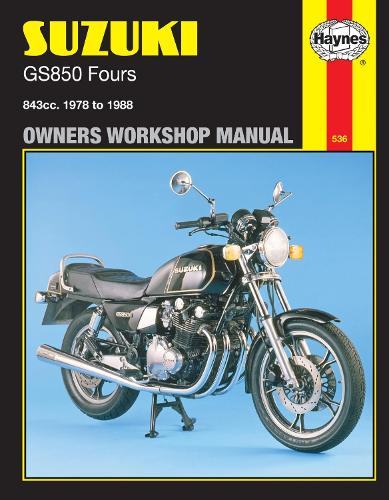 Бумажная книга «Suzuki GS850 Fours (78 - 88) Haynes Repair Manual», автор Haynes Publishing - фото №1