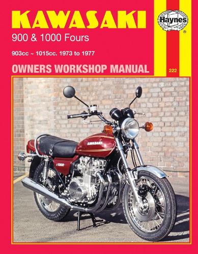 Паперова книга «Kawasaki 900 & 1000 Fours (73 - 77)», автор Haynes Publishing - фото №1