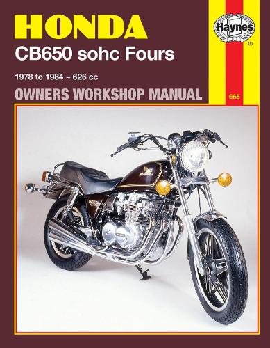 Бумажная книга «Honda CB650 Sohc Fours (78 - 84)», автор Haynes Publishing - фото №1