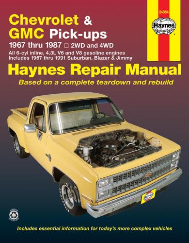 Бумажная книга «Chevrolet & GMC Pick Ups (67 - 87)», автор Haynes Publishing - фото №1