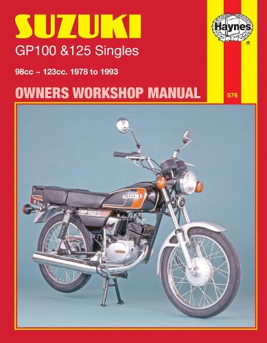 Паперова книга «Suzuki GP100 & 125 Singles (78 - 93) Haynes Repair Manual», автор Haynes Publishing - фото №1