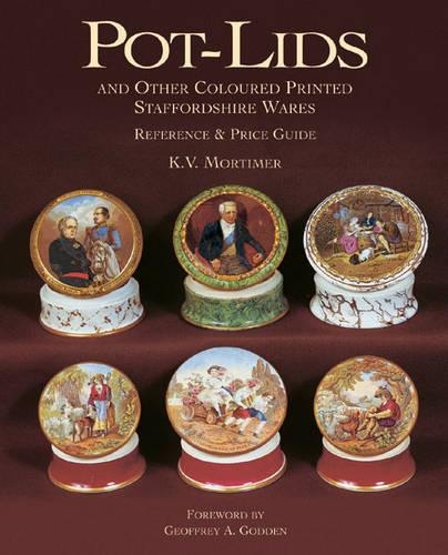 Бумажная книга «Pot-lids & Other Coloured Printed Staffordshire Ware: Reference and Price Guide», автор К.В. Мортимер - фото №1