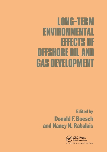 Бумажная книга «Long-term Environmental Effects of Offshore Oil and Gas Development» - фото №1