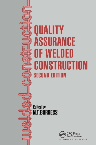 Бумажная книга «Quality Assurance of Welded Construction» - фото №1