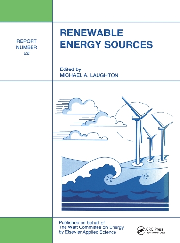 Бумажная книга «Renewable Energy Sources: Watt Committee: report number 22» - фото №1
