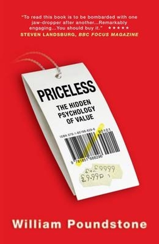 Паперова книга «Priceless: The Hidden Psychology of Value», автор Вільям Паундстоун - фото №1