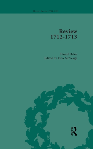 Бумажная книга «Defoe's Review 1704–13, Volume 9 (1712–13)», автор Джон МакВиг - фото №1