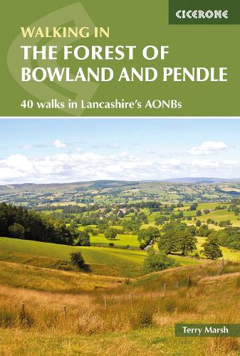 Paper book «Walking in the Forest of Bowland and Pendle: 40 walks in Lancashire's Area of Outstanding Natural Beauty», author Terry Marsh - фото №1