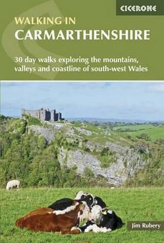 Паперова книга «Walking in Carmarthenshire», автор Джим Рубері - фото №1