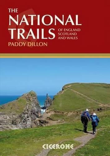 Паперова книга «The National Trails: 19 Long-Distance Routes through England, Scotland and Wales», автор Педді Діллон - фото №1