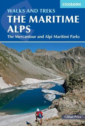 Паперова книга «Walks and Treks in the Maritime Alps: The Mercantour and Alpi Marittime Parks», автор Джилліан Прайс - фото №1