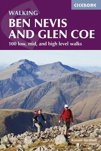 Паперова книга «Ben Nevis and Glen Coe: 100 low, mid, and high level walks», автор Рональд Тернбулл - фото №1