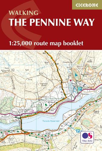 Бумажная книга «Pennine Way Map Booklet: 1:25,000 OS Route Mapping», автор Пэдди Диллон - фото №1