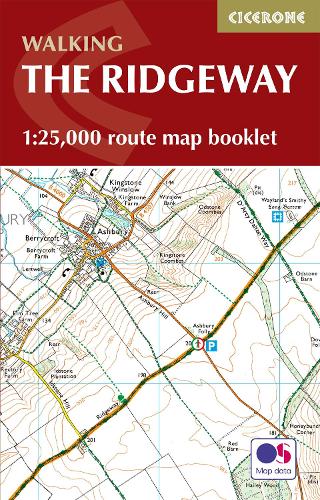 Бумажная книга «The Ridgeway Map Booklet: 1:25,000 OS Route Mapping», автор Стив Дэвисон - фото №1