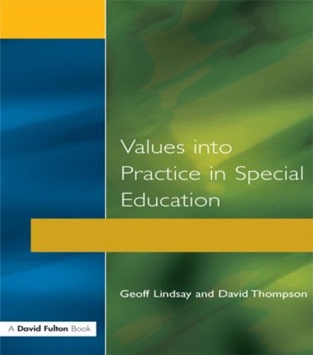Паперова книга «Values into Practice in Special Education», автор Джефф Ліндсі - фото №1