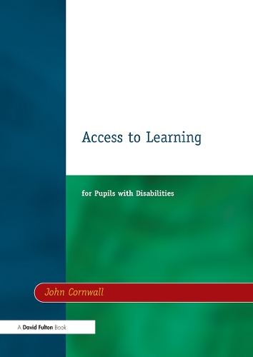 Бумажная книга «Access to Learning for Pupils with Disabilities», автор Джон Корнуэлл - фото №1