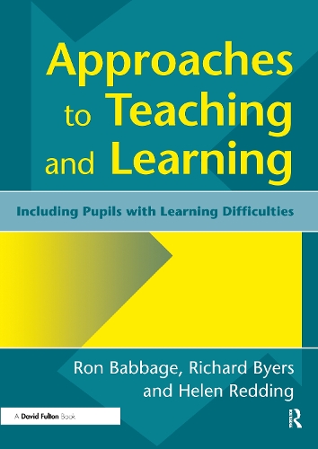Паперова книга «Approaches to Teaching and Learning: Including Pupils with Learnin Diffculties», автор Рон Беббідж - фото №1