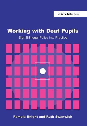 Паперова книга «Working with Deaf Children: Sign Bilingual Policy into Practice», автор Памела Найт - фото №1
