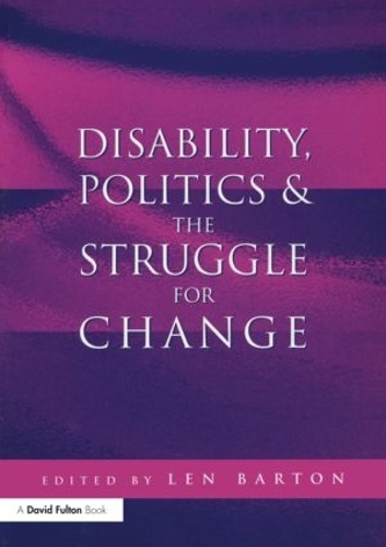 Паперова книга «Disability, Politics and the Struggle for Change» - фото №1